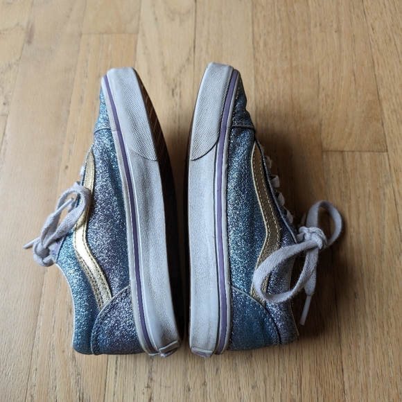 VANS glitter old skool classic sneakers size 13 - Picture 8 of 9